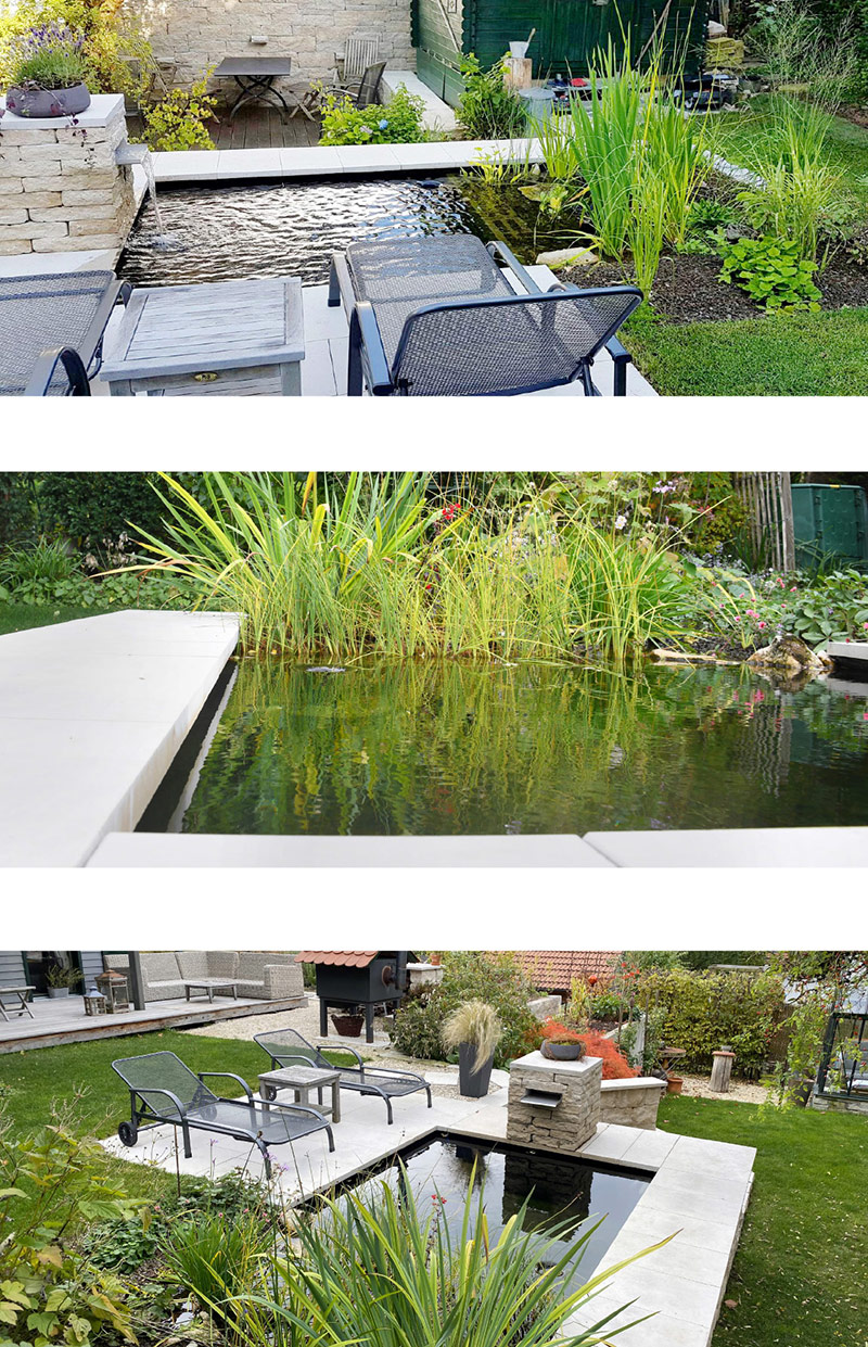 Beispiele Teiche von Schlegel Garten- und Poolbau aus Kirchheim Teck